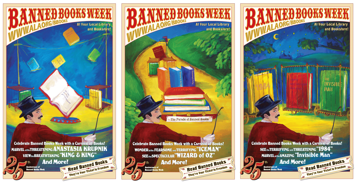 banned books posters