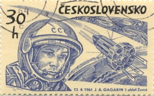 The Early Space Age in Stamps